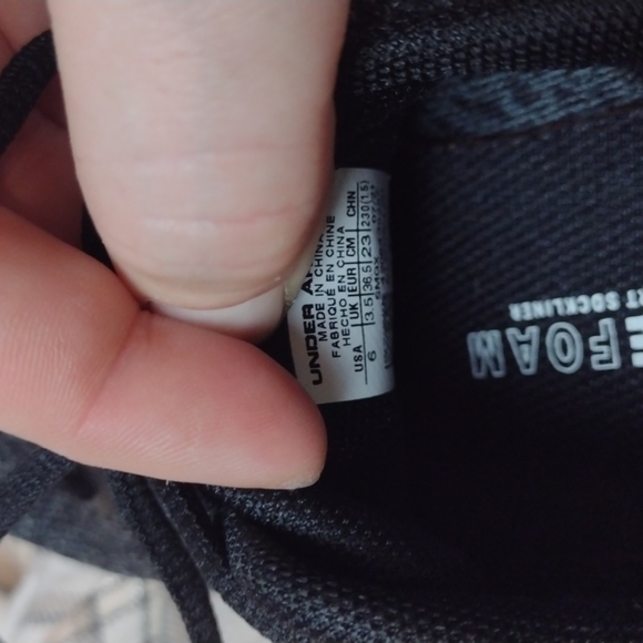 UNDER armour charged impulse knit shoes size 6 - Picture 6 of 8